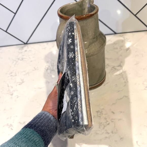 Annie's Holiday Quilters Club Snow Day Candle Mats Timeless Treasure gnome HQC25 - Picture 3 of 4